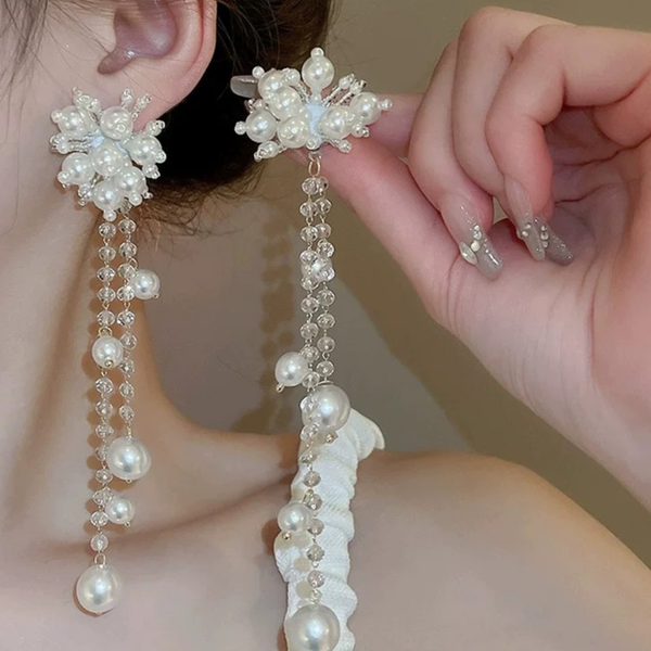Handmade Flower Earring
