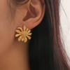 Anti Tarnish Cute Flower Stud Earring