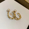 Authentic Party Wear Pearl Hoop Earring
