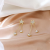 Star Crystal Stone Earrings