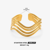 Golden Wave Desgin Bracelet