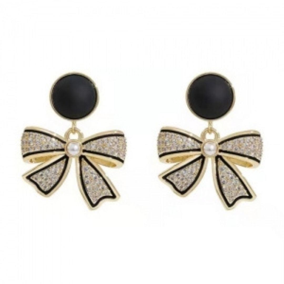 Bow-Shaped Earrings