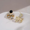 Bow-Shaped Earrings