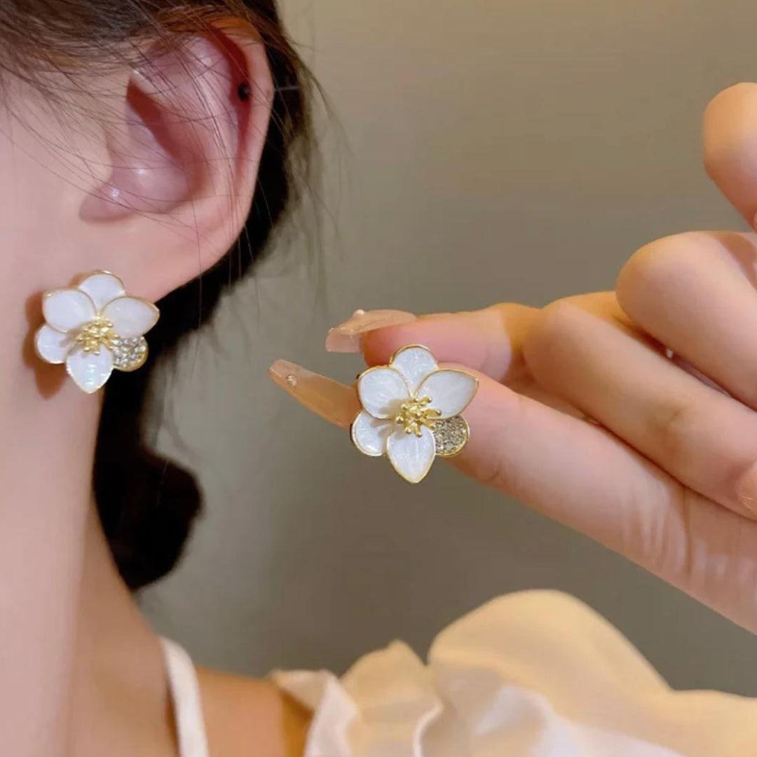 Flower Shaped Earrings