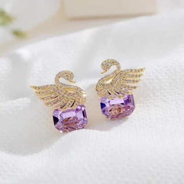 Fairy Swan Earring