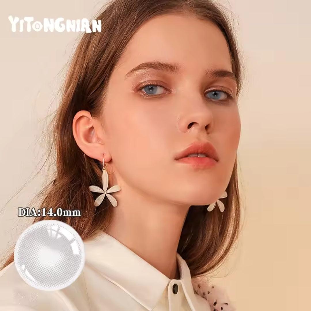 Translucent Flower Drop Earrings