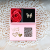 Love gold butterfly wings ring