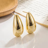 Anti Tarnish Long Eye Drop Earring