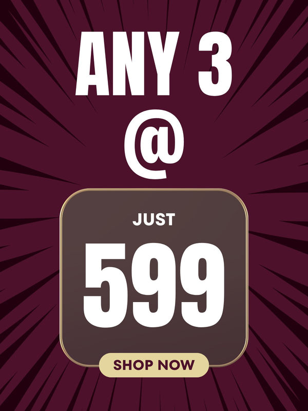 Get any 3 Pieces of Jewelry @ 599
