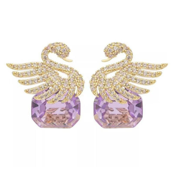 Fairy Swan Earring
