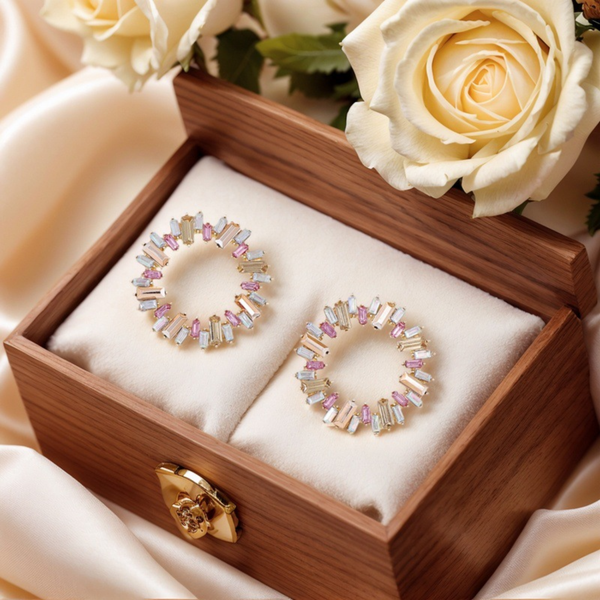 Round Multi Stud Earring