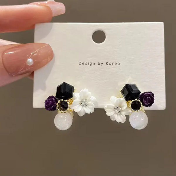 Elegant Style Gold Shiny Earring