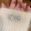 Silver Rhodium Plated Earrings