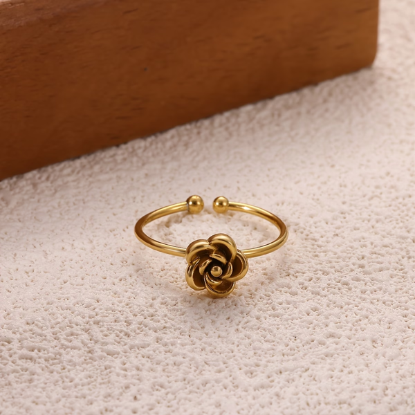 Golden Rose Ring