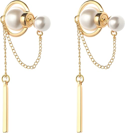 Chained by pearls earring