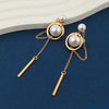 Chained by pearls earring