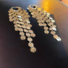 Golden long Chain Earring