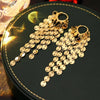 Golden long Chain Earring