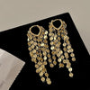 Golden long Chain Earring