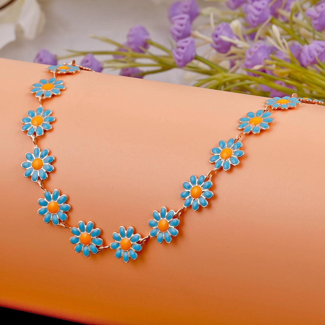 Daisy Flower Necklace