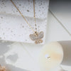 ROSE GOLD BUTTERFLY NECKLACE