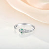 Silver Open-Ended Snake Ring
