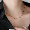 New Multi stone necklace