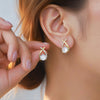 Pack Of 2 Trendy Floral Design Earring