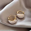 Pearl Hoop Earring