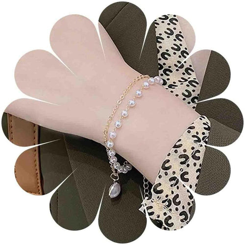 Pearl and Chain Bracelet