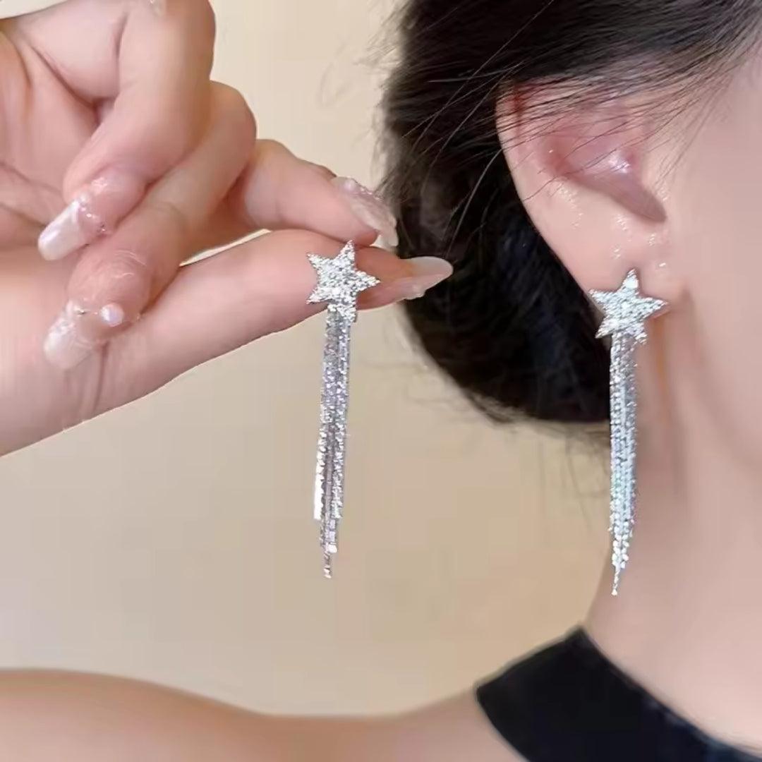 Star Dangle Earrings