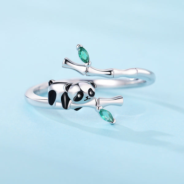 Panda Bamboo Ring