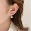 Heart Pearl Earring