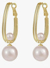 Pearls Ball Drop Earring