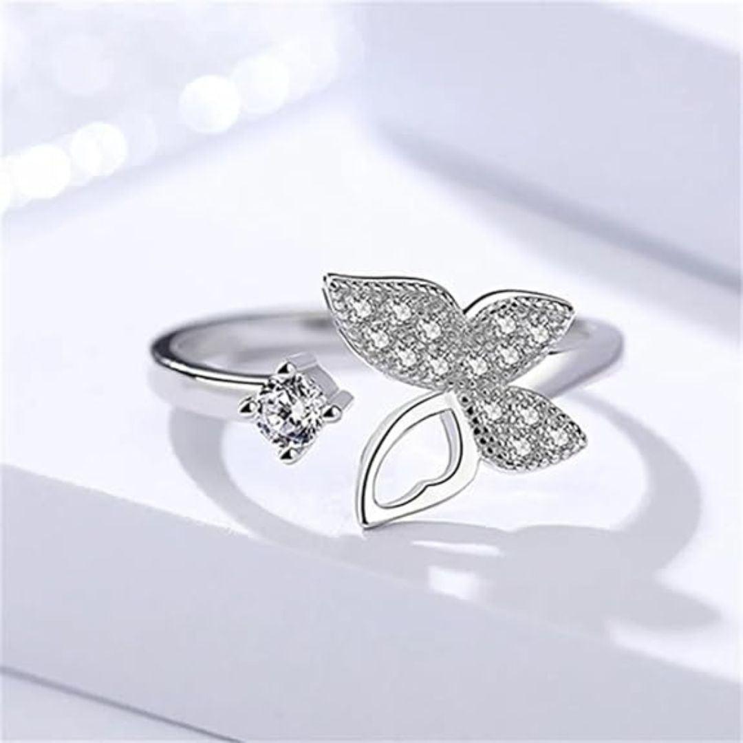 Butterfly Crystal Ring