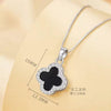 Reversible Enamel Pendant Necklace