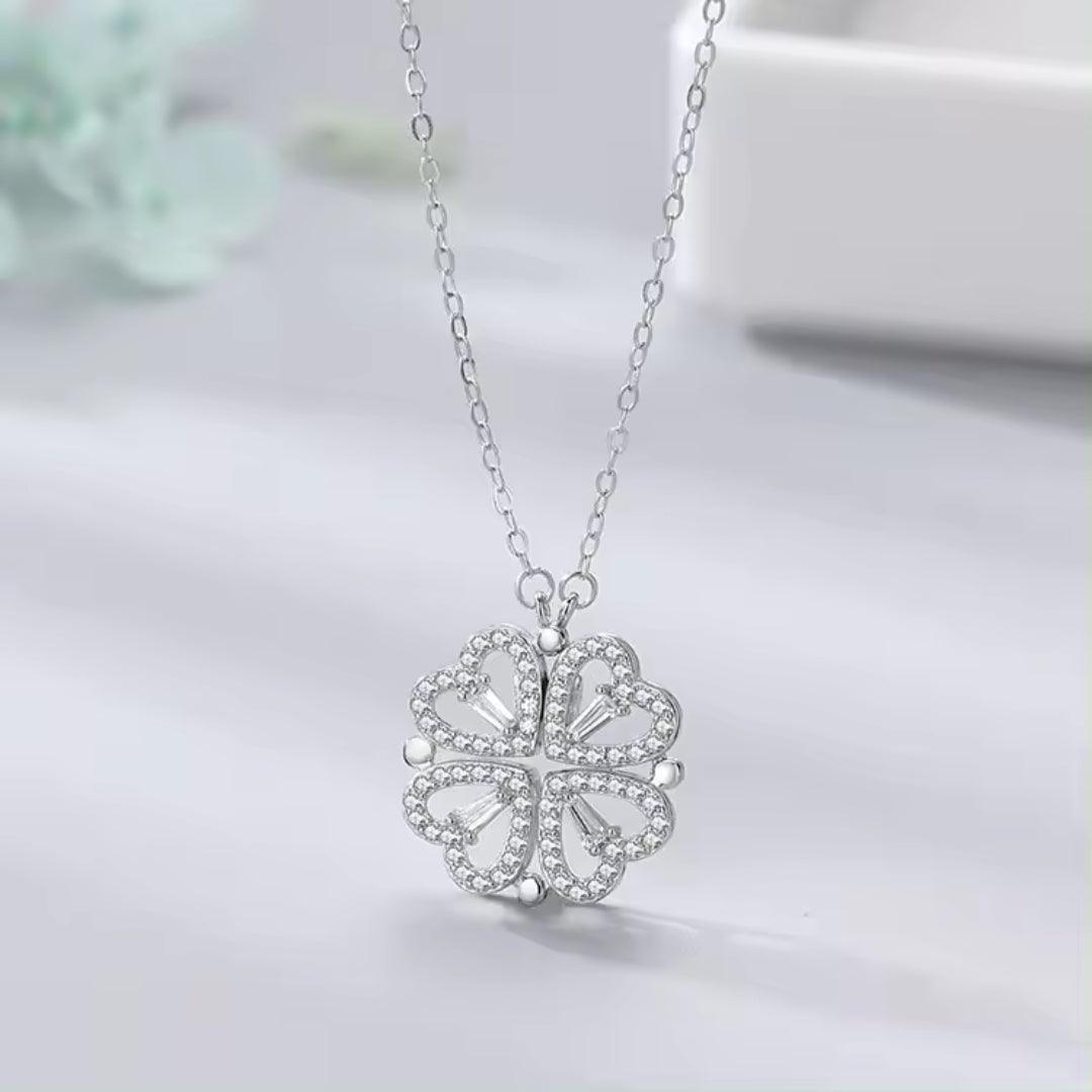 Heart-to-Clover Transforming Necklace