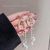 Pearl Bow Earring