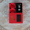 Love Silver Plated Sun Mood Necklace, Ring Set