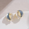 Dual Leaf Stud Earring