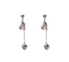 silver Heart earring