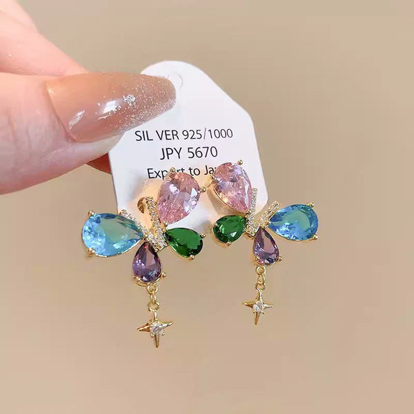 Colorful Butterfly Earring