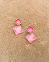 Pink Suqer Earring