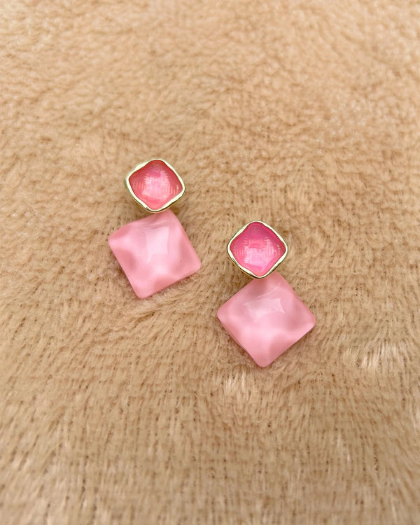 Pink Suqer Earring