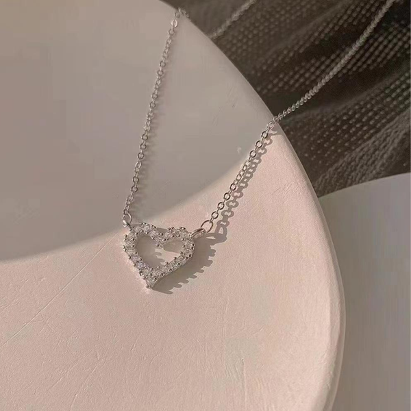 Silver PlatedLove Heart Pendant