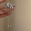 Fairy Silver Long Chain Butterfly