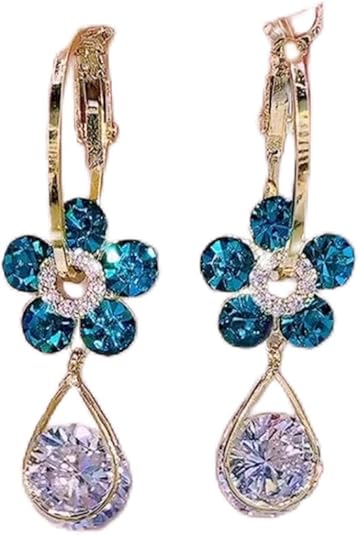 Blue Shine Earring