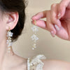 Elegant Floral Dangle Earrings