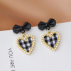 Eye-catching Bowknot Pearl Drop