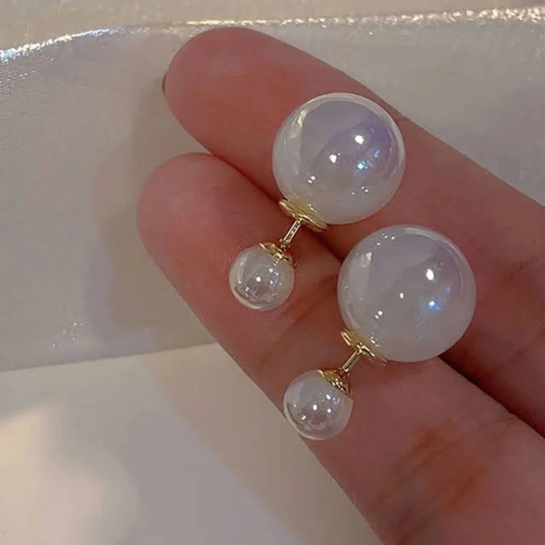 Pearl Ball Earring